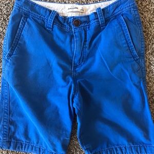 Abercrombie kids boys shorts size 14 blue